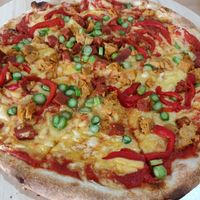 Chorizo pizza at Caloroso Pizza - Beckton in East London