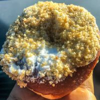 Vanilla Crumble  at Donut Palace in Portland