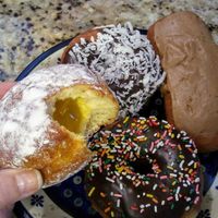 Jelly filled  at Donut Palace in Portland