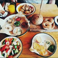 Vegan breakfast at Mi Casa - Glil Yam in Herzliya