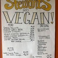 menu at Stewart's Drive-In in Hazlet