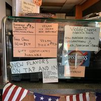 vegan promotions at Stewart's Drive-In in Hazlet