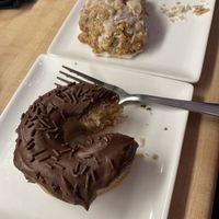 scone and doughnut   at Amateur Coffee in Omaha