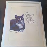 Great posters! at Amateur Coffee in Omaha