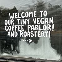 Vegan af  at Amateur Coffee in Omaha