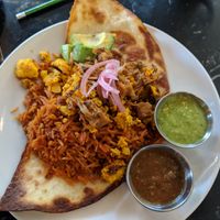 Tofu Rancheros at Saddle Creek Breakfast Club in Omaha