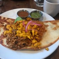 Tofu rancheros  at Saddle Creek Breakfast Club in Omaha