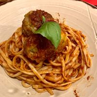 Veggie meatballs from the “build your own” section   at Polpetta in New Plymouth