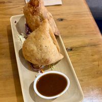 Samosa  at Polpetta in New Plymouth