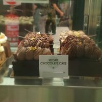 Chocolate cake at The Hatter and the Hare in Bayswater