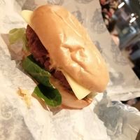 Leon love burger at LEON in Birmingham