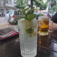 Lime soda at SORA - Vietnamese Vegan Cuisine in Berlin