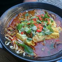 Tofu noodles and veggies (vegan) at SORA - Vietnamese Vegan Cuisine in Berlin