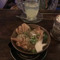 Dumpling soup at SORA - Vietnamese Vegan Cuisine in Berlin