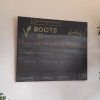 Menu dna at Roots in Trencin