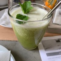 Pear lemonade at Roots in Trencin