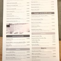 Menu.  at Roots in Trencin