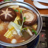 A at Ganglamedo Vegetarian Cuisine in Central Singapore