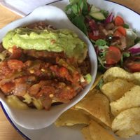 Vegan taco (made gf-sans taco)  at The Orchard Coffee in Bristol