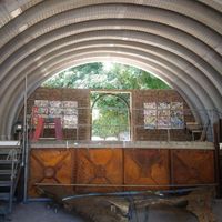 The church at Rockaway Cafe in Temple Cloud