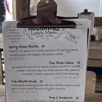 Lunch menu   at Rockaway Cafe in Temple Cloud
