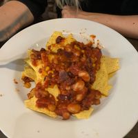 5 bean chilli (half eaten- sorry!)  at The White Hart in Cheddar