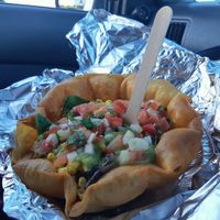 taco salad at Tesoro Fresh Mex in New Plymouth