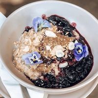 Berry Nice Porridge at Third Base Coffee in Palm Beach