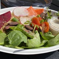 Quinoa bowl at Y'not Organic in Pismo Beach