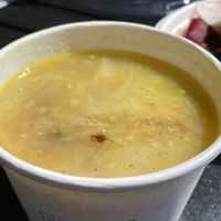 Lentil soup  at Y'not Organic in Pismo Beach
