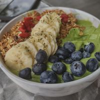 Green Smoothie Bowl at Y'not Organic in Pismo Beach