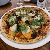Sweet potato pizza  at El Capitano in Noosa Heads