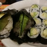 Avocado rolls at Sushi Factory in Melbourne