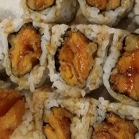 Sweet potato tempura rolls at Sushi Factory in Melbourne