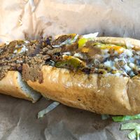 Cheesestake at Dingers Deli - Food Cart in Portland