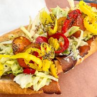 Grinder at Dingers Deli - Food Cart in Portland
