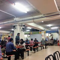 food court at Santhi Food Court in Kuala Lumpur