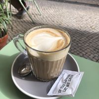 Latte   at Nicolau Lisboa in Lisbon