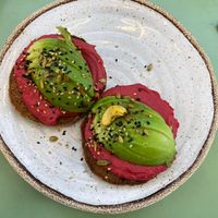 Avocado toast (it wasn't part of the brunch but they agreed to replace it for me) at Nicolau Lisboa in Lisbon