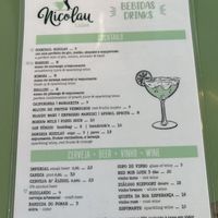 Menu feb 2024  at Nicolau Lisboa in Lisbon