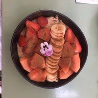 Vegan porridge  at Nicolau Lisboa in Lisbon