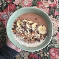Smoothie bowl  at Baobab Juice & Smoothie Bar in Port Elizabeth