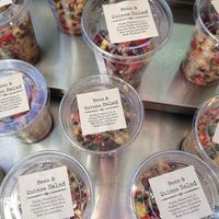 Quinoa bowl - ready to go at Salty Fox Coffee in San Juan Island