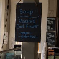  vegan and gf options at Salty Fox Coffee in San Juan Island