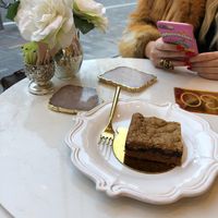 The yummy vegan date square at Sorelle and Co. in Toronto
