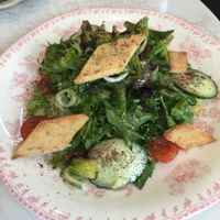 Salade fatouch  at Sorelle and Co. in Toronto