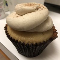 Vegan vanilla cupcake  at Sunflour Baking Company in Harrisburg
