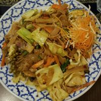 The Alcoholic's Noodles ~ Very good. at Thai Chef's Restaurant in New Plymouth
