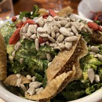 Massaged kale at Amrutha Lounge - Earlsfield in South West London