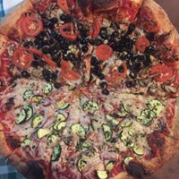 Half and half at Napoli Pizzeria in Vacaville